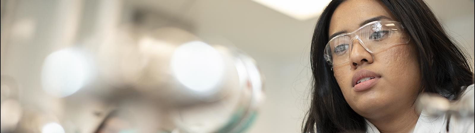 Scientist at the lab